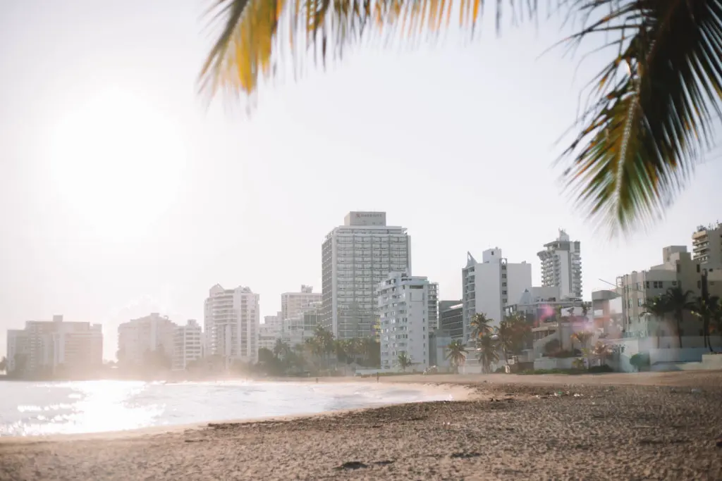 Oceanside views of Puerto Rico (courtesy of the Condado Vanderbilt)