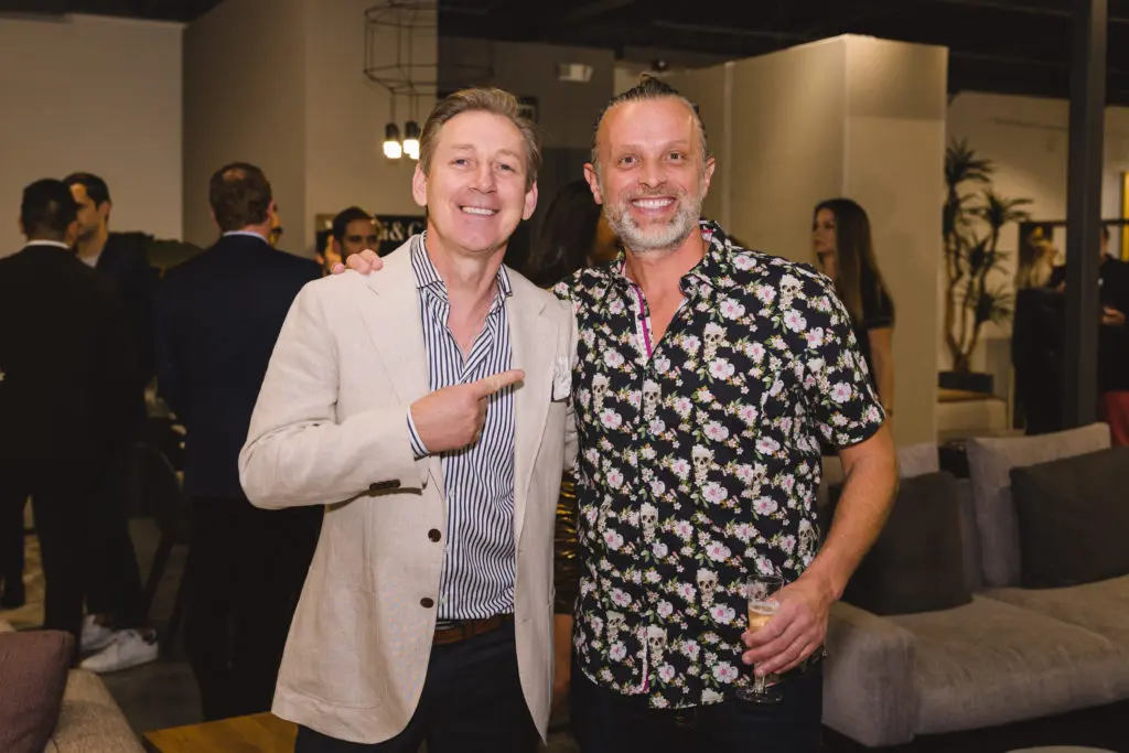DJ Little Martin, Sebastien Boileau at the kick-off for the CAMH Gala and Art Auction (Photo by Johnny Than) 