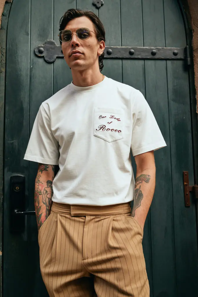 Our Lady of Rocco Baker's Tee $125