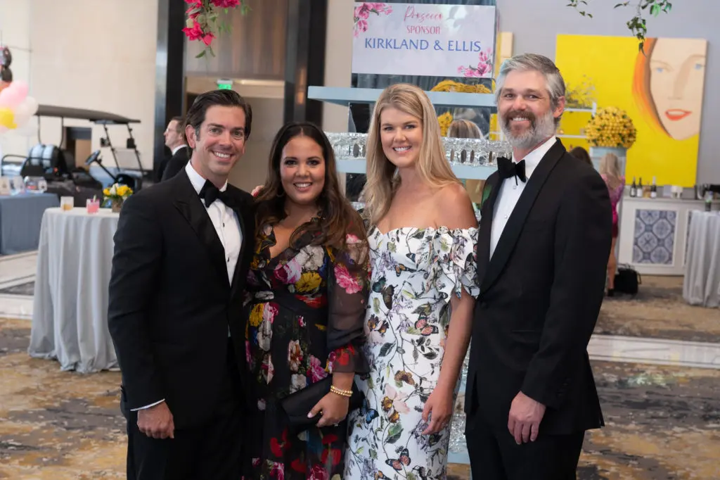 The Children's Fund auction chairs Nicholas & Karla Wiedemann with board members Margaret & Matthew Born

 (Photo by Wilson Parish)