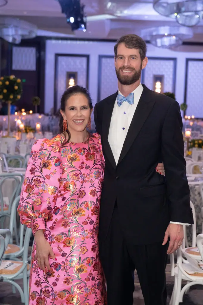  Auction co-chairs Blair and Jack Foster at The Children's Fund gala (Photo by Wilson Parish)