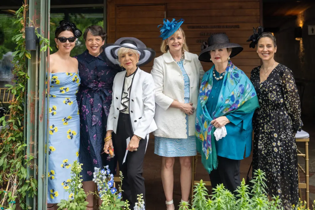 Mad Hatter's Tea Party 2022 Judges Tanya Taylor, Amy Hofland, Barbara Bigham, Kim Noltemy, Mary
Brinegar, and Vanessa Logan (photo courtesy Danny Campbell)