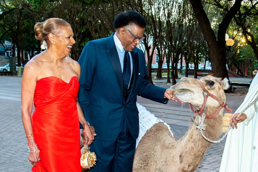 Dr. Yvonne & Rufus Cormier at the Houston Grand Opera Ball. (Photo by Michelle Watson) 