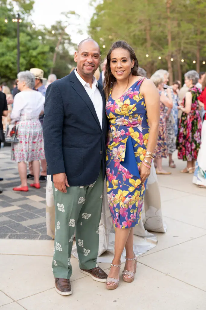 Marcus & Heidi Smith at Hermann Park Conservancy's 'Evening in the Park' (Photo by Daniel Ortiz)