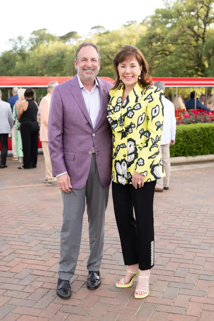Alan & Elizabeth Stein at Hermann Park Conservancy's 'Evening in the Park' (Photo by Daniel Ortiz)
