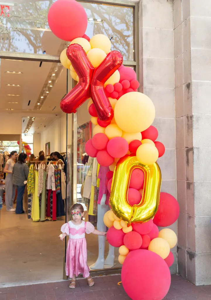 Xs and Os at Alice + Olivia.  (Photo by Grant Miller)