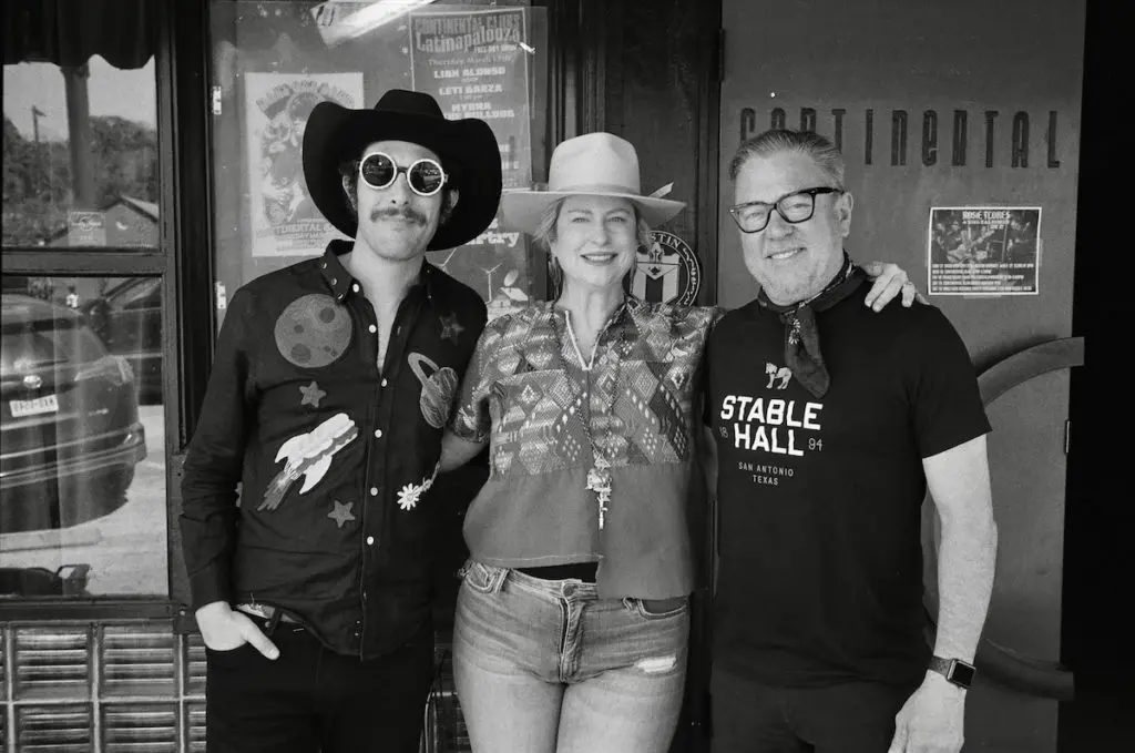 Garrett T. Capps, Elizabeth Fauerso, Brandt Wood at The Continental Club. (Photo by  Rahm Carrington and CJ Strehlow)