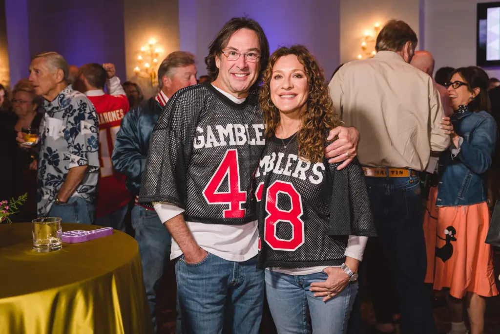 Gary & Cindy Gerson at the Camp for All homecoming-themed gala (Photo by Johnny Than)