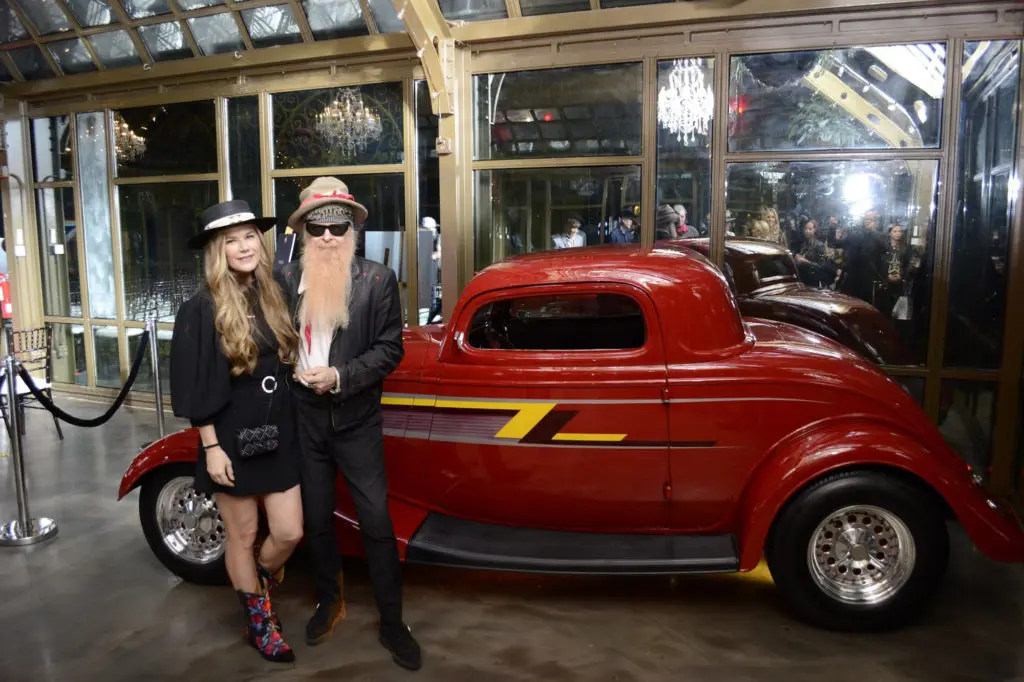 Gilly & Billy Gibbons at the Bryan Museum gala  (Photo by Michael Mckenny) 