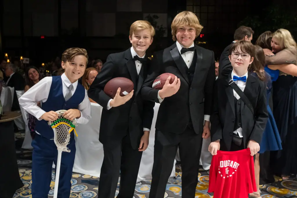 JDRF Ambassadors Grant, Benjamin, Grayson & Samuel,(Photo by CJ Martin)