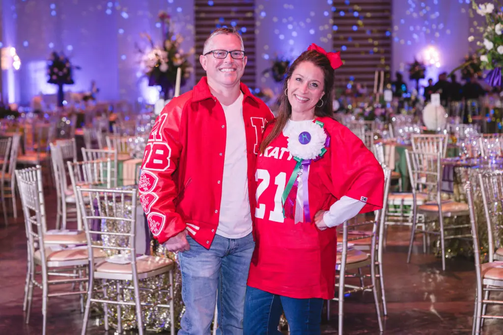 Heath & Jennifer Sechrist at the Camp for All homecoming-themed gala (Photo by Johnny Than)