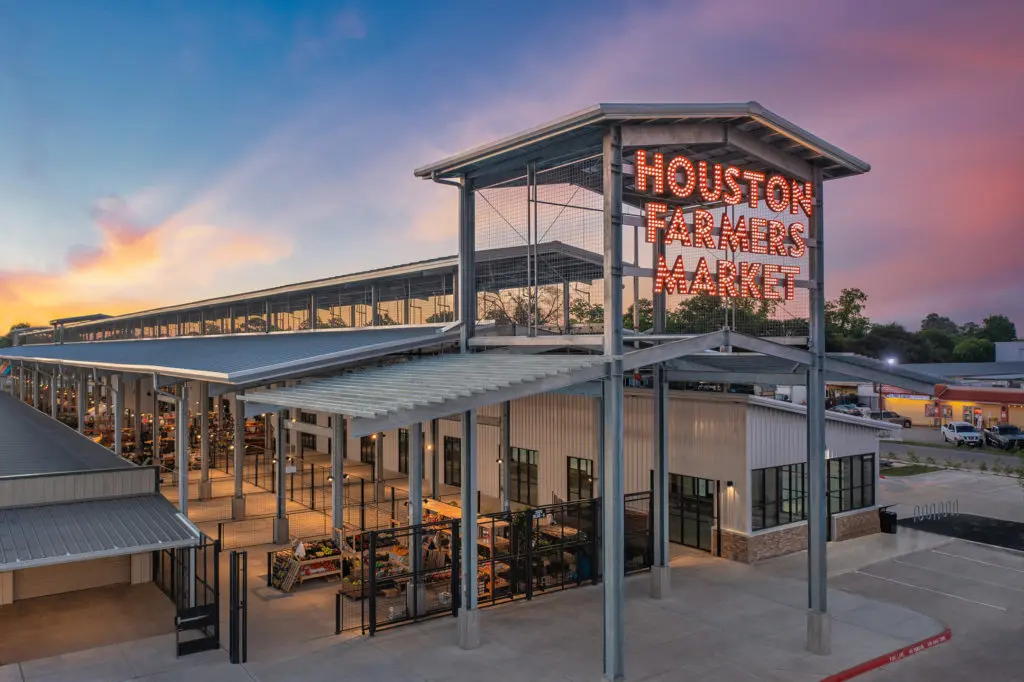 Retail Architectural Design, Studio Red Architects, for Houston Farmers Market (Photos Michael Craft)