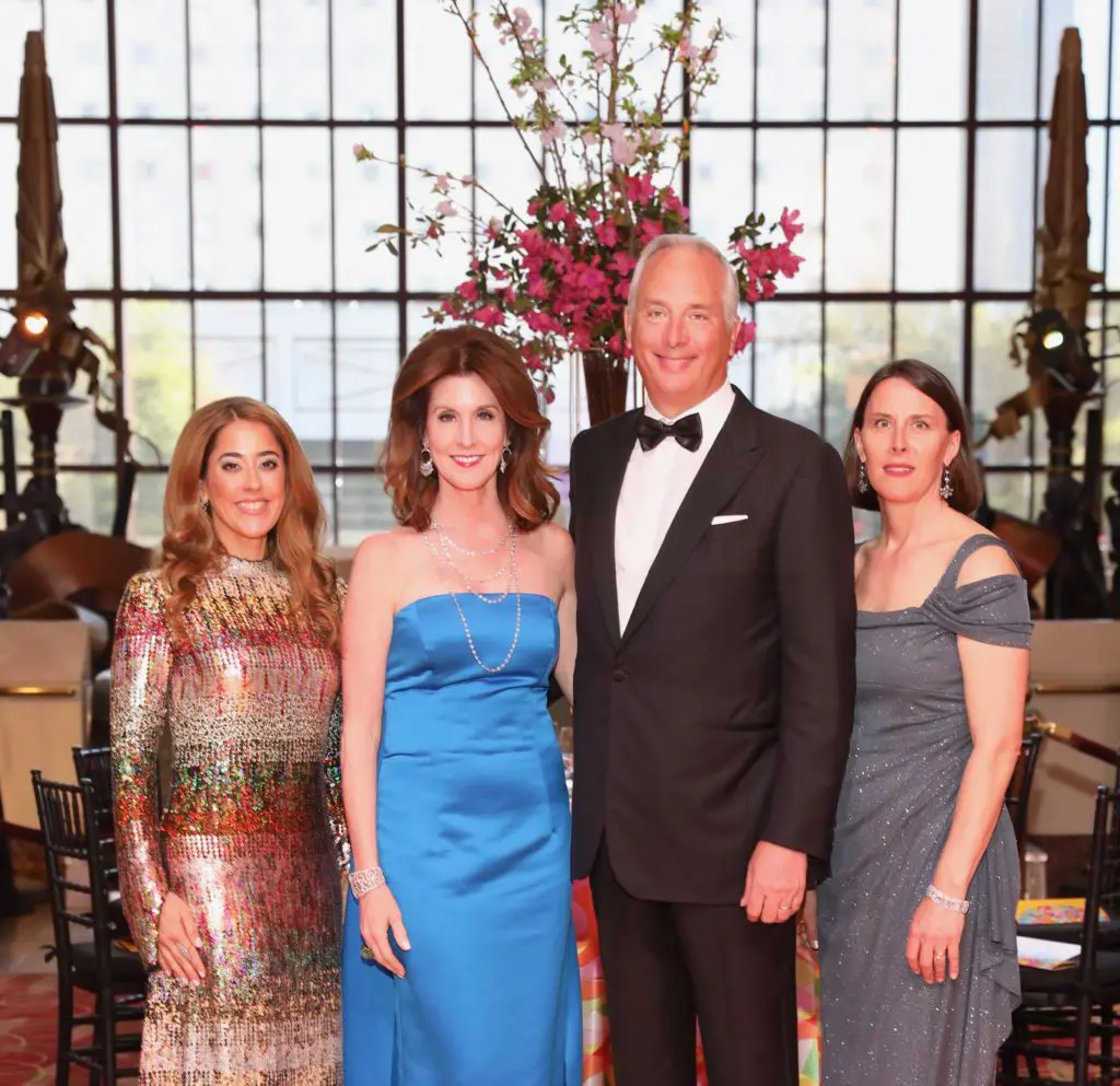 SPA gala chair Kristina Somerville, honorees Phoebe & Bobby Tudor, SPA CEO Meg Booth (Photo by Priscilla Dickson)