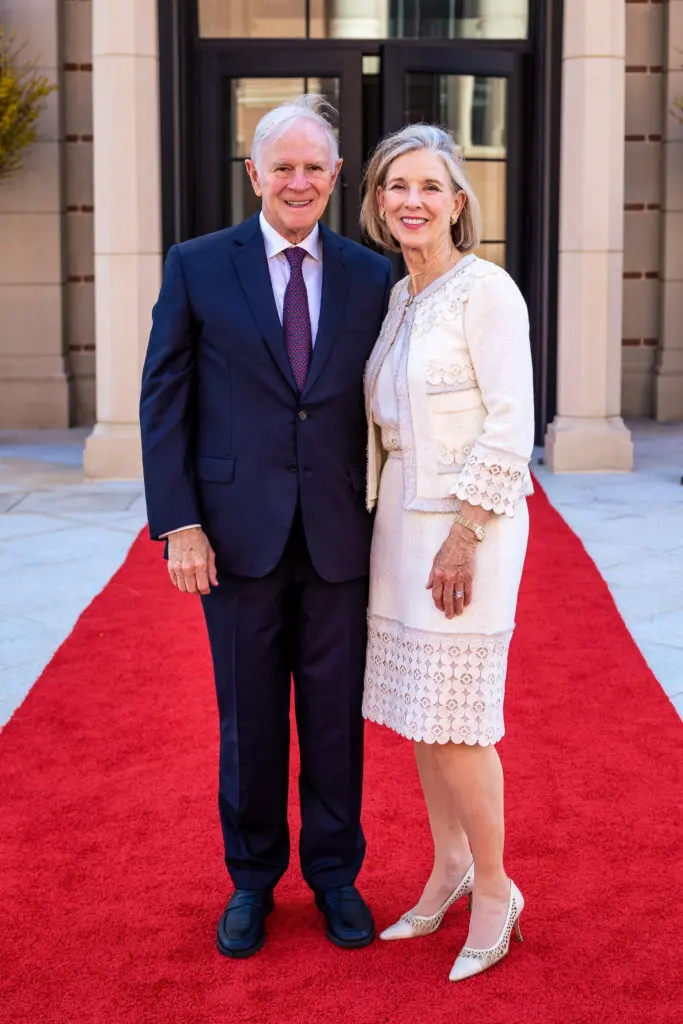L.E. & Ginny Simmons at Rice University's 'A Celebration for Brockman Hall for Opera' (Photo by Scott Julian)