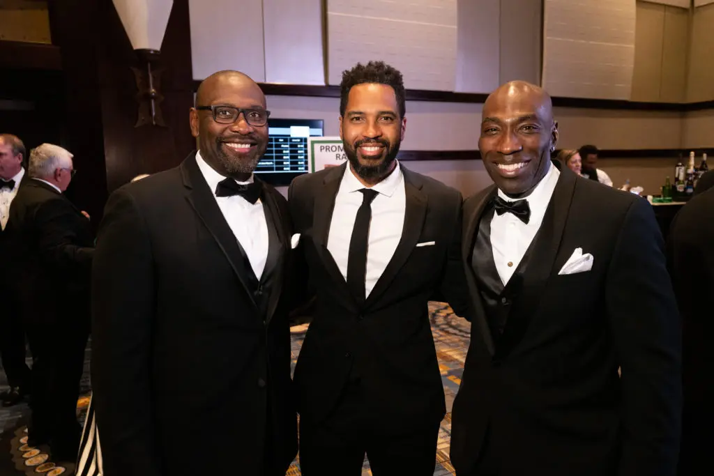 Lesley Kargbo, Broderick Hicks, Ron Aladeniyi (Photo  by Daniel Ortiz)
