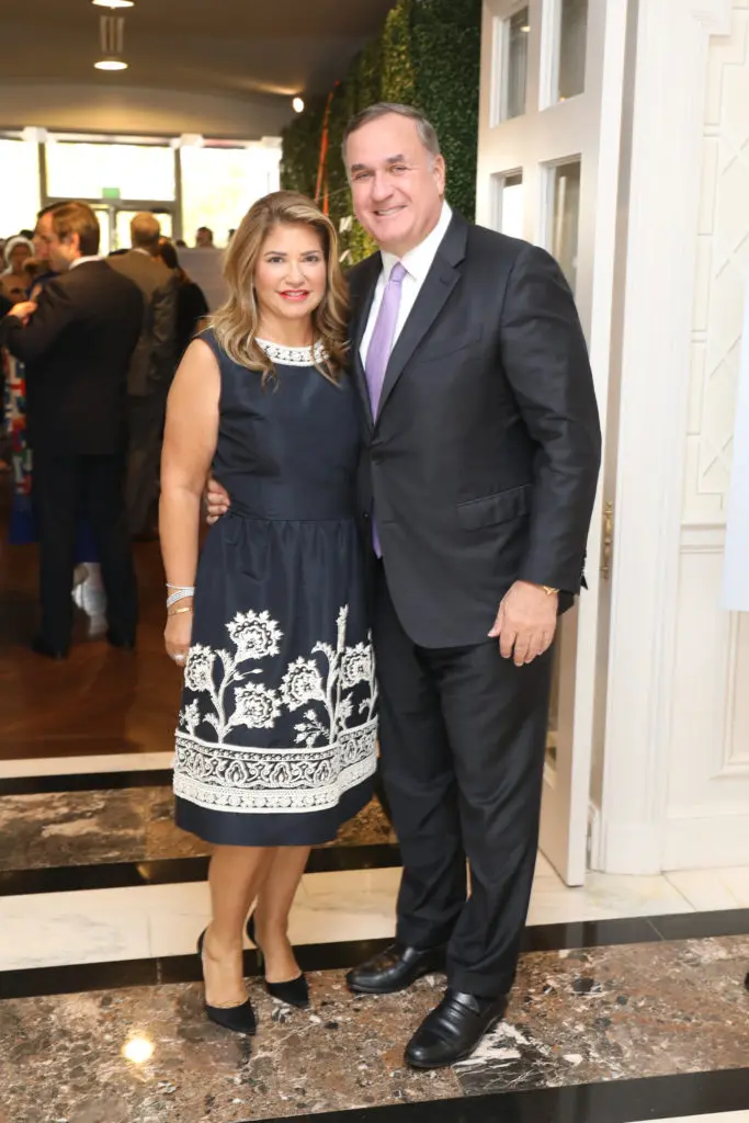 Leticia & Steve Trauber at the Broach Foundation dinner. (Photo by Priscilla Dickson)