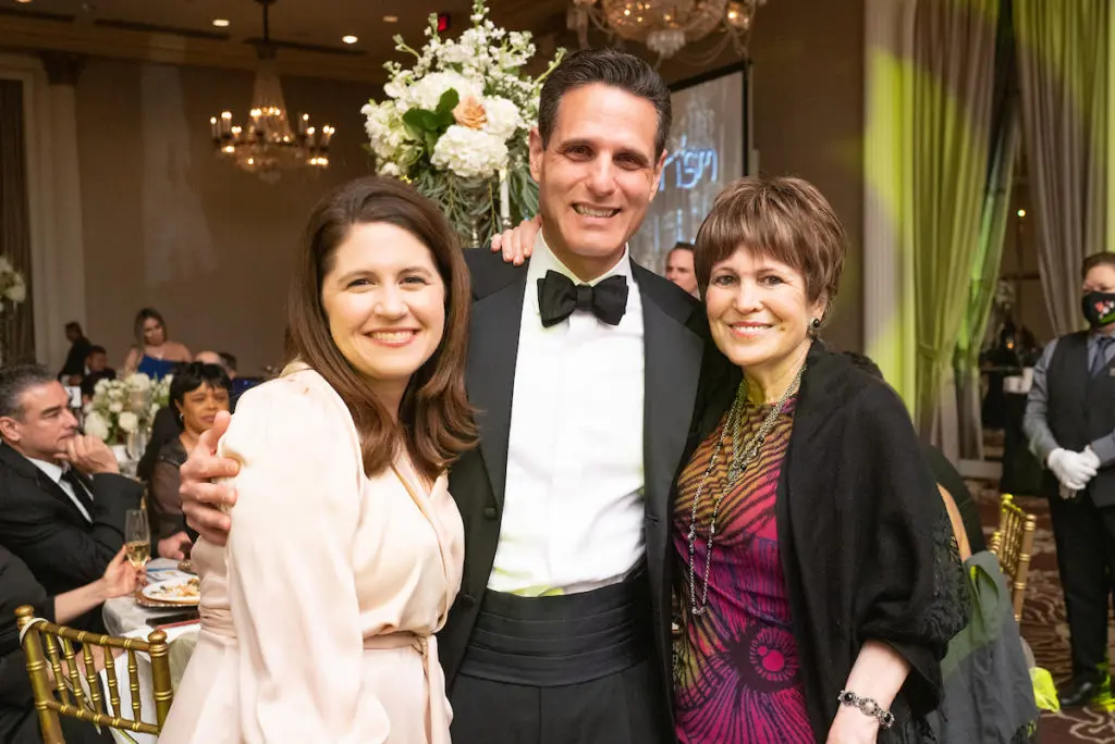 Lisa Helfman, Lee Haverman, Regina Rogers at the Know Autism Gala (Photo by Daniel Ortiz)