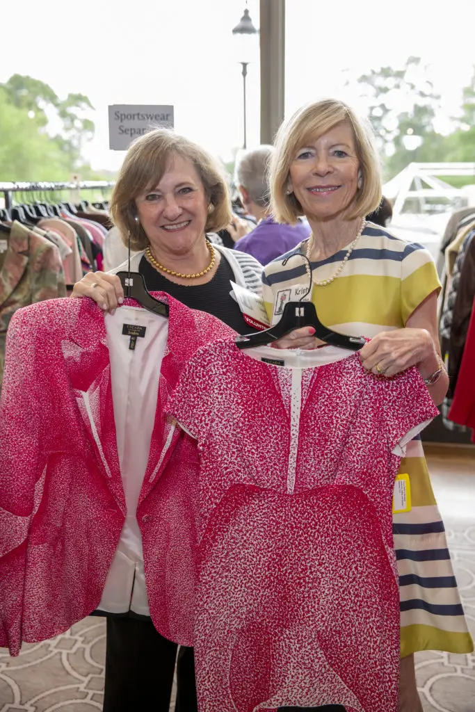 Lucy Lewis, Kristy Liedtke at the Salvation Army Women's Auxiliary Reflections on Style luncheon (Photo by Jenny Antill)