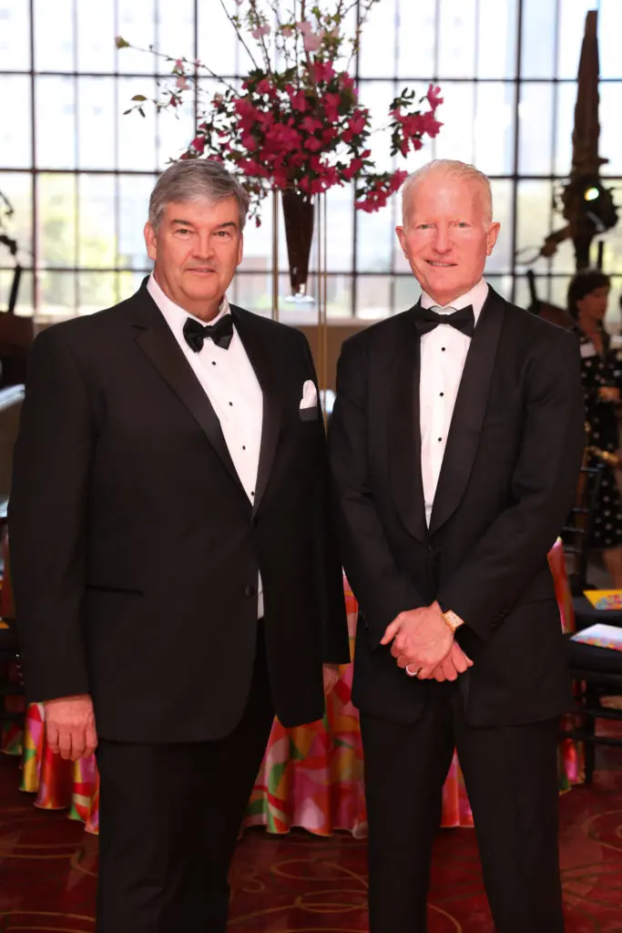 Mark Jodon & Bill Swanstrom at the Society for the Performing Arts gala (Photo by Priscilla Dickson)