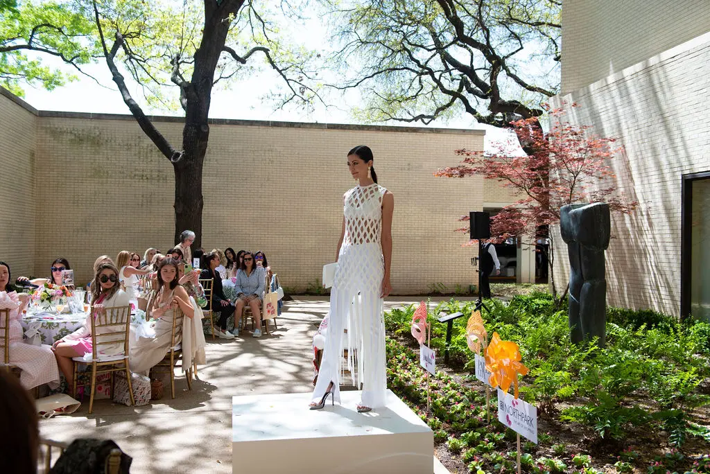 Dec My Room models sported spring fashions from Neiman Marcus. (Photo by Tamytha Cameron)