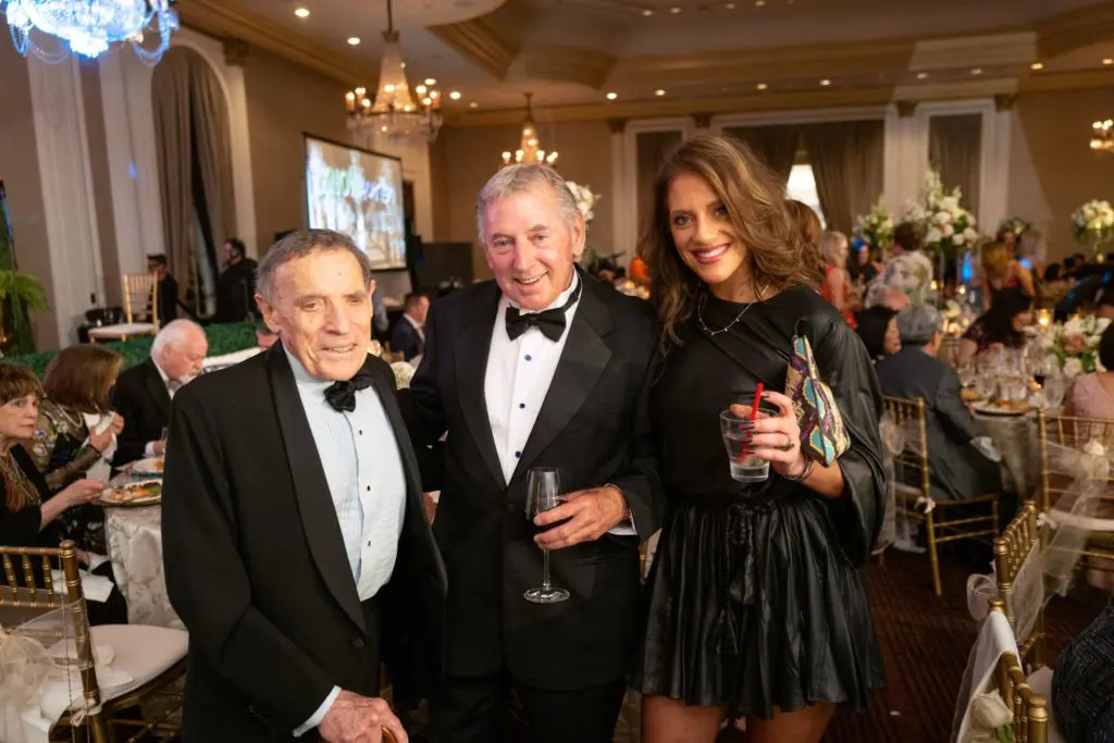 Marvy Finger, John Riddle, Allison Marshall at the Know Autism gala (Photo by Daniel Ortiz)