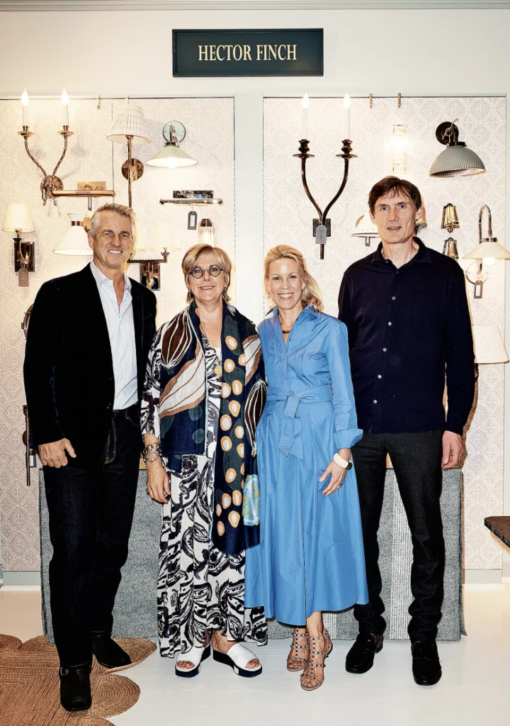 Hunter Ellis, Emma Finch, Meredith Ellis, Hector Finch (Photo by Jonathan Zizzo) 

