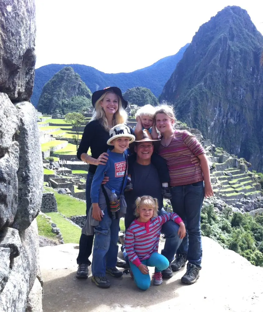 The Pierces share a love of travel and count exploring the world with their children the ultimate gift.  