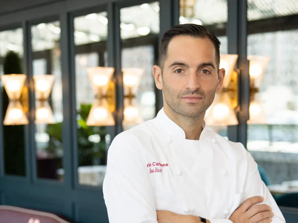 We talk to chef/co-founder Mario Carbone about Carbone and Vino — opening tonight. (Courtesy of MFG)