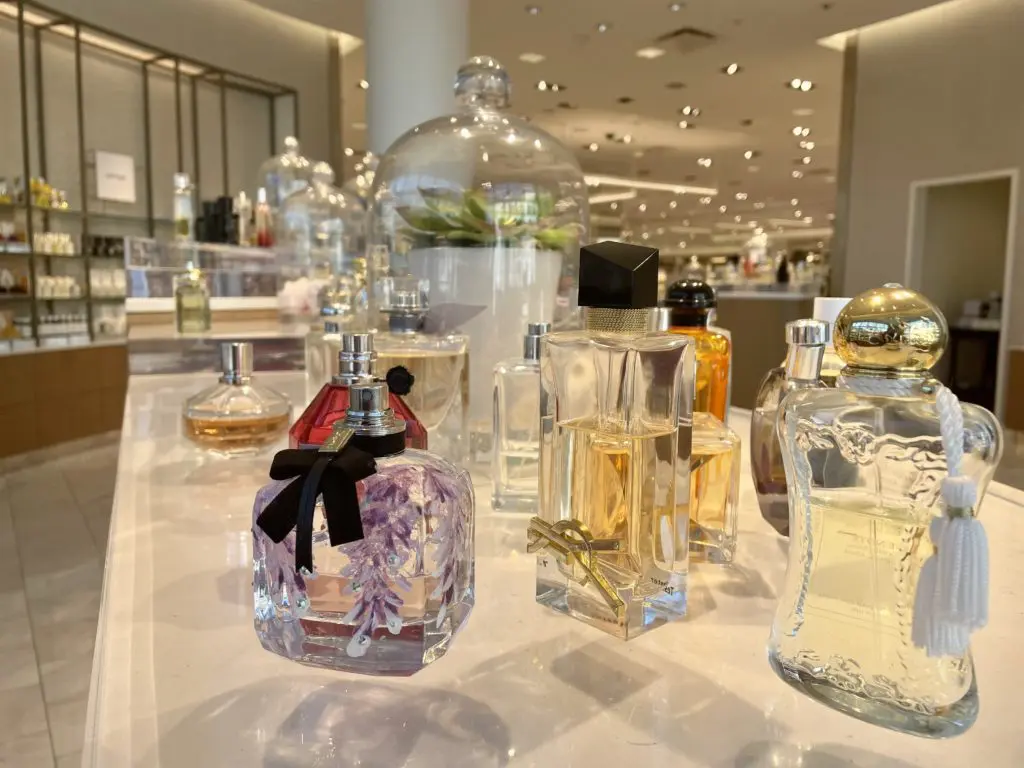 The perfume department at Fort Worth's Neiman Marcus is a wonderland. (Photo by Courtney Dabney)