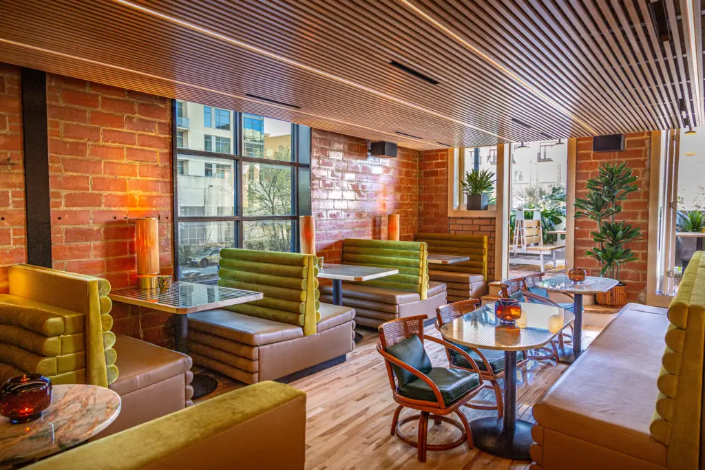 A peek inside Lees Den, the new wine bar perched on the second floor above Local Foods in Rice Village. (Photo by Jenn Duncan)