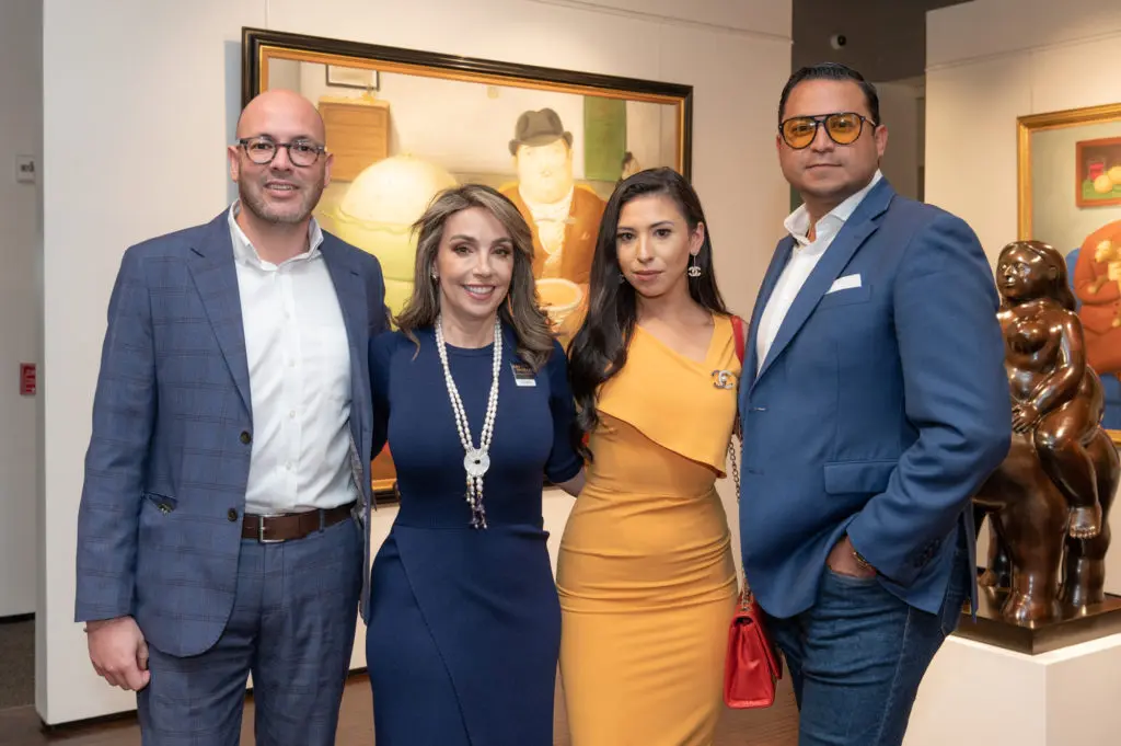Carlos Cardona, Liliana Molina, Maria Barrios, Jose Torres (Photo by Paul R. Davis)