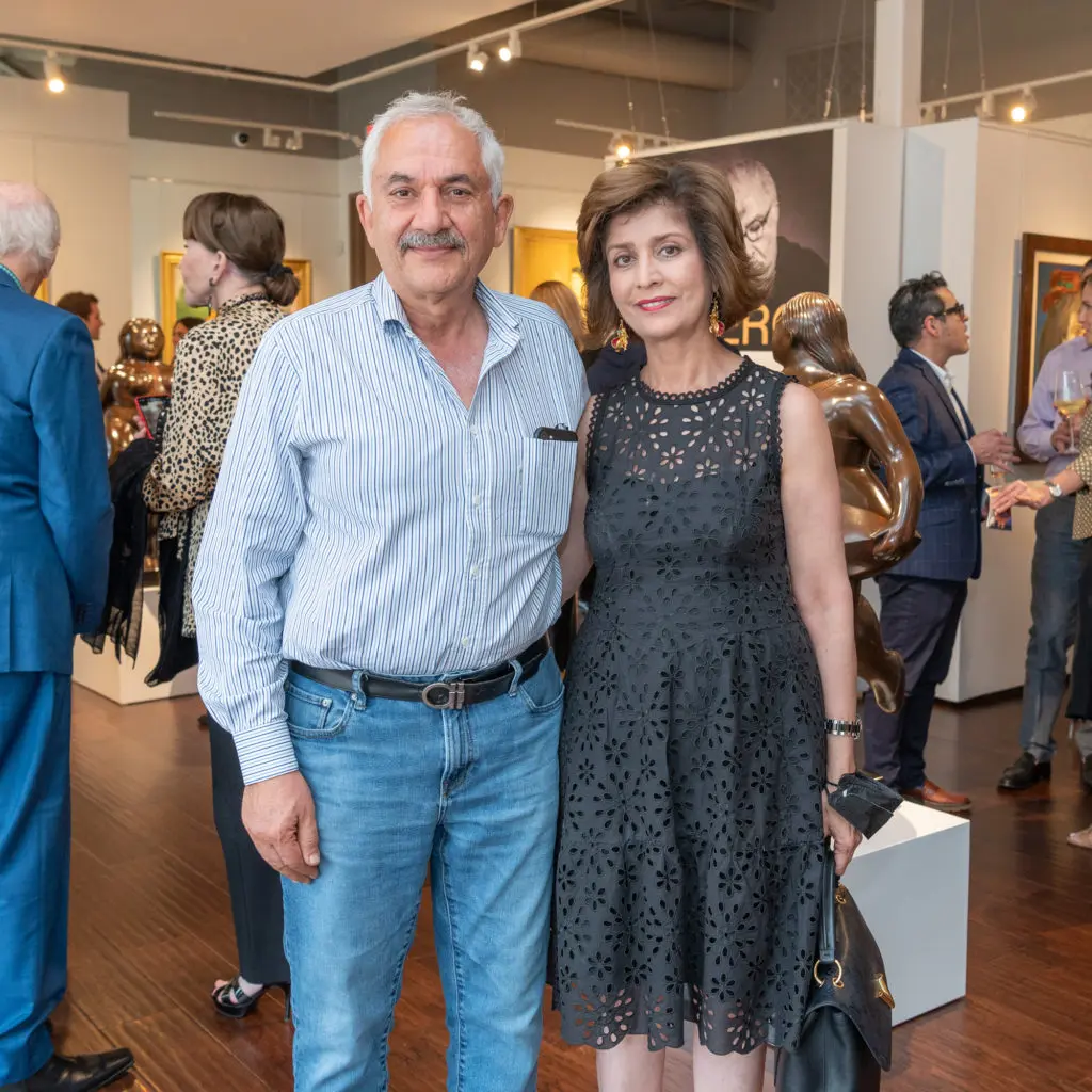 Saeed & Ellie Taghdisi (Photo by Paul R. Davis)