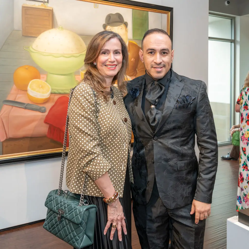 Marcela Astralaga, Andres Vanegas (Photo by Paul R. Davis)