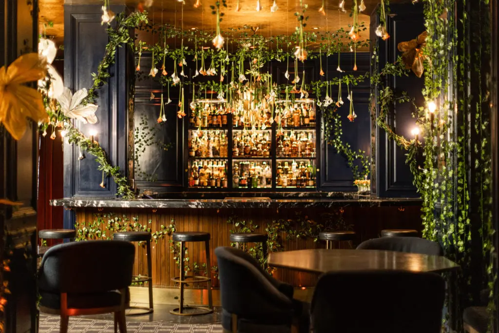 The French Room Bar returns with a special spring experience dubbed Bar Lilly. (Photo by Kathy Tran)