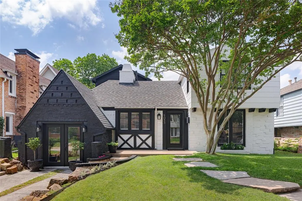 One of the best examples of Charles Dilbeck's whimsical bungalows just hit the market.  (Photo by  Sean Gallagher)
