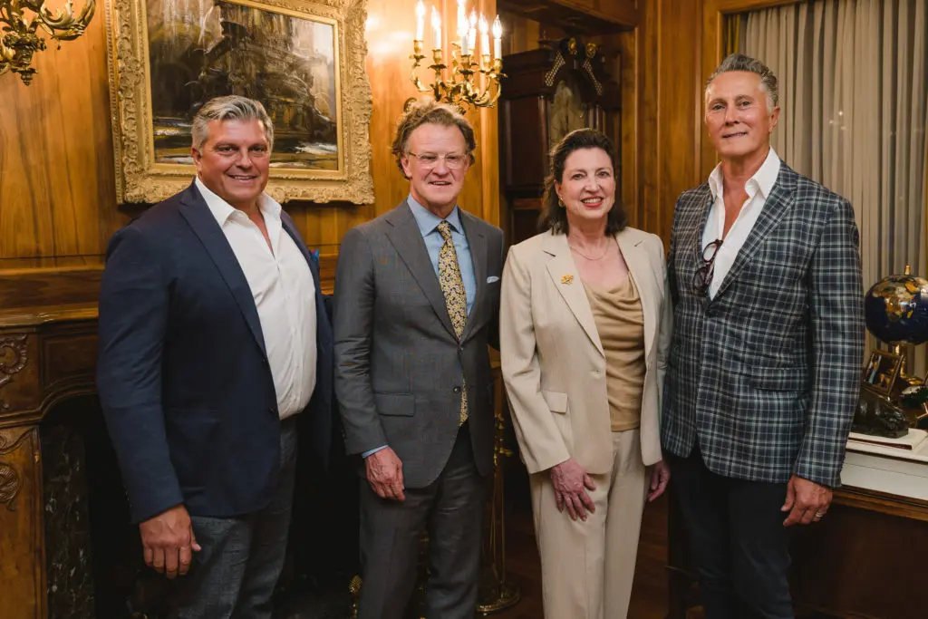 John Cone, Russell & Valette Windham, Greg Fourticq (Photo by Johnny Than)