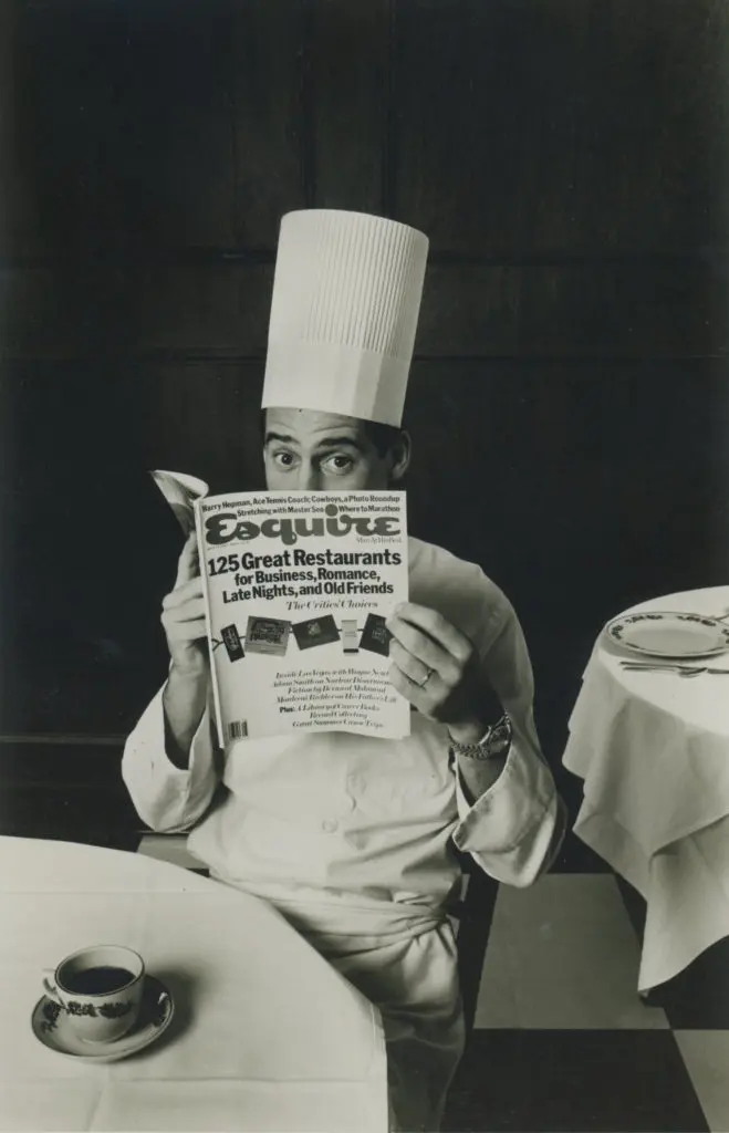 Robert Del Grande, photographed for "Texas Monthly" magazine, 1982