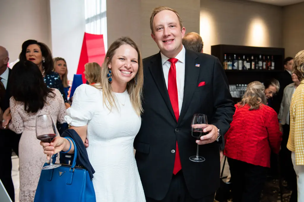 Amy & Kyle McCully at the Barbara Bush Houston Literacy Foundation Celebration of Reading (Photo by Michelle Watson, CatchLightGroup.com)
