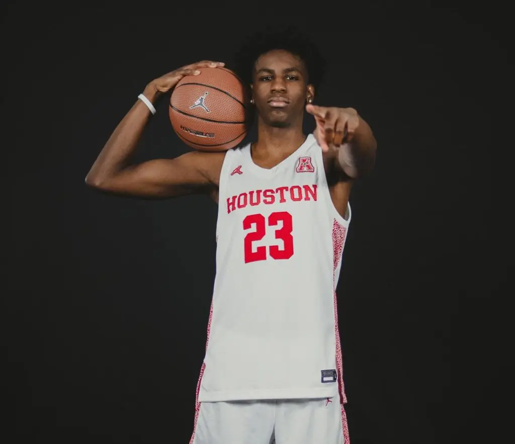 Terrance Arceneaux won two Texas state titles and brings a knack for making big shots to UH. (Photo by UH Athletics)