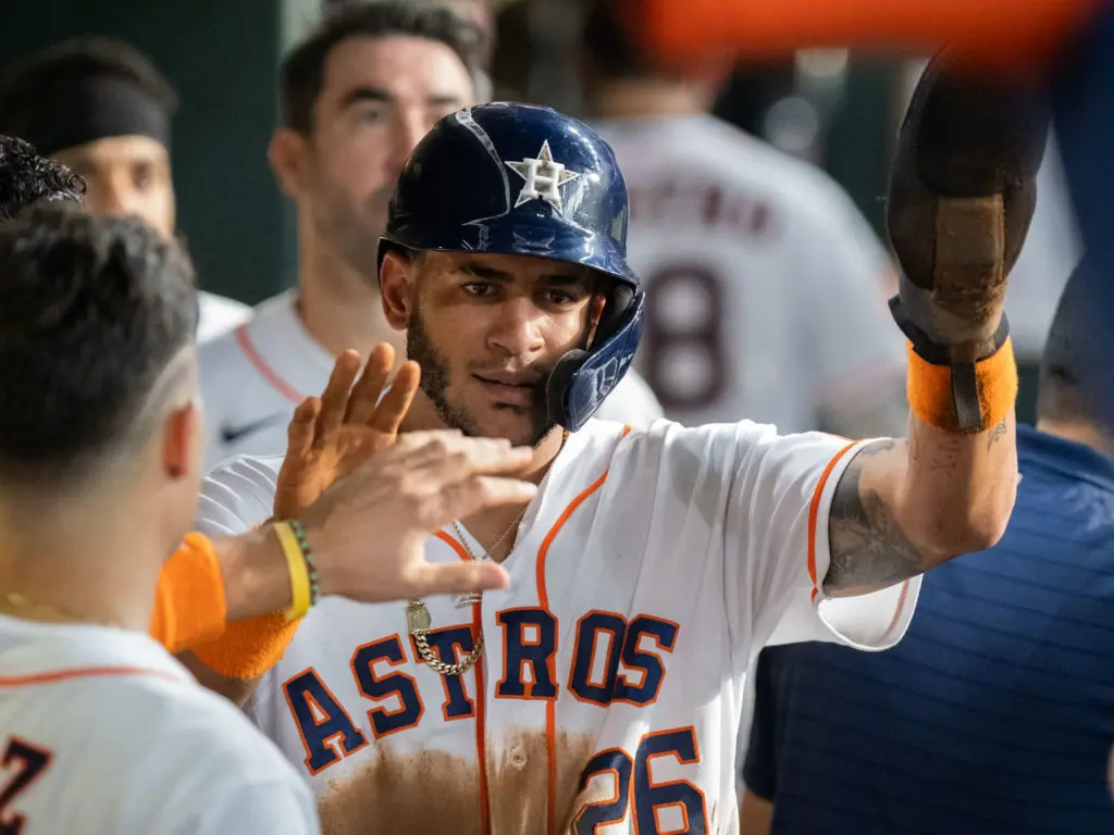 Jose Siri almost always leaves a game with his uniform dirty. (Photo by F. Carter Smith)