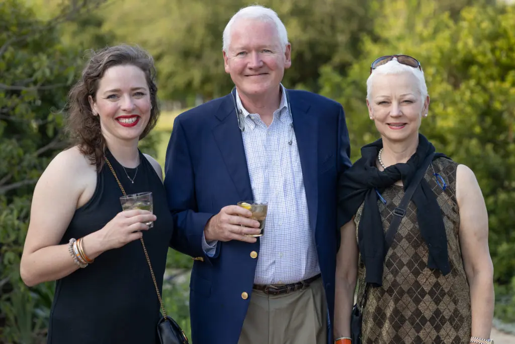Austin Thomas, Neil & Kris Thomas at the Kinder HSPVA 50th anniversary celebration (Photo by Katy Anderson)