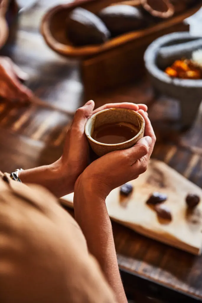 The Chocolate Immersion experience at Bishop's Lodge, hosted by Kakawa Chocolate House.  (Photo by Auberge Resorts Collection)