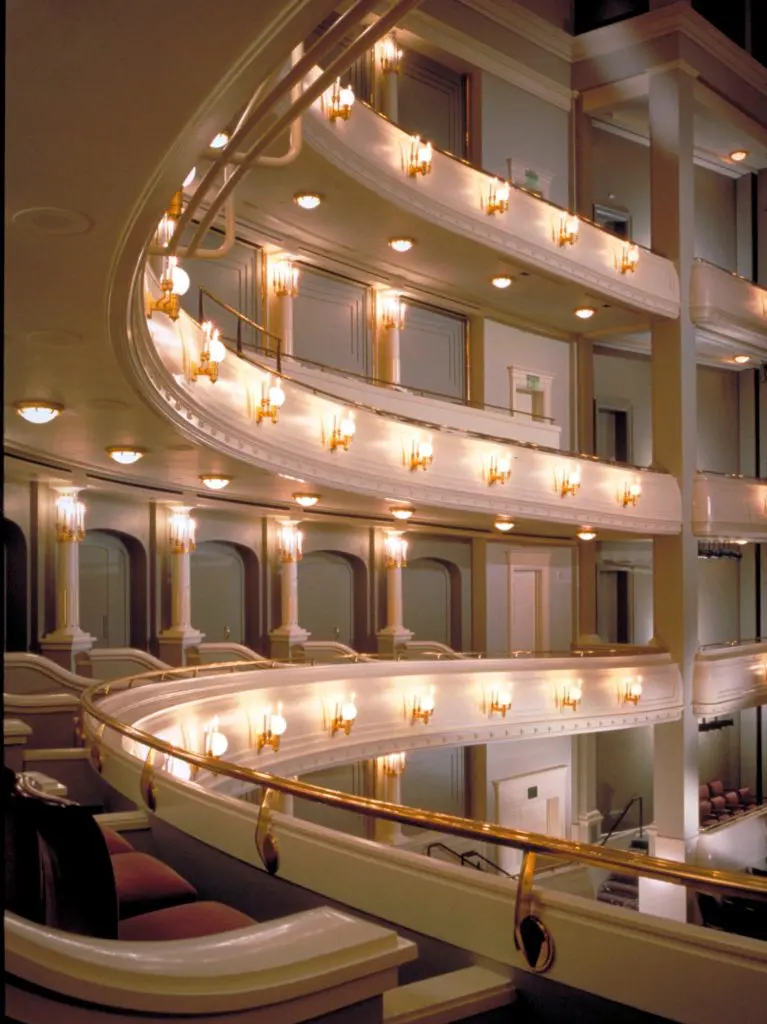 Bass Hall brought a touch of European elegance to Fort Worth.