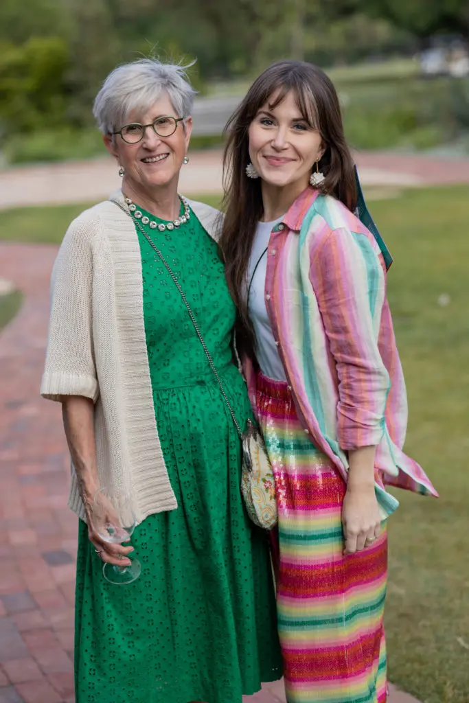 Beverly Hurst, Lindsey Hurst at the Kinder HSPVA 50th anniversary celebration (Photo by Katy Anderson)
