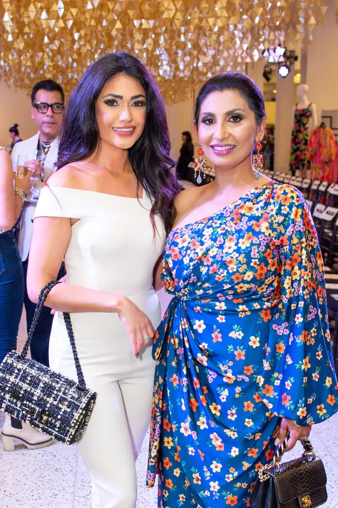 Blaine Ochoa, Dr. Amita Bhalla at The Art of Healing Foundation event at Tootsies (Photo by Jacob Powers)