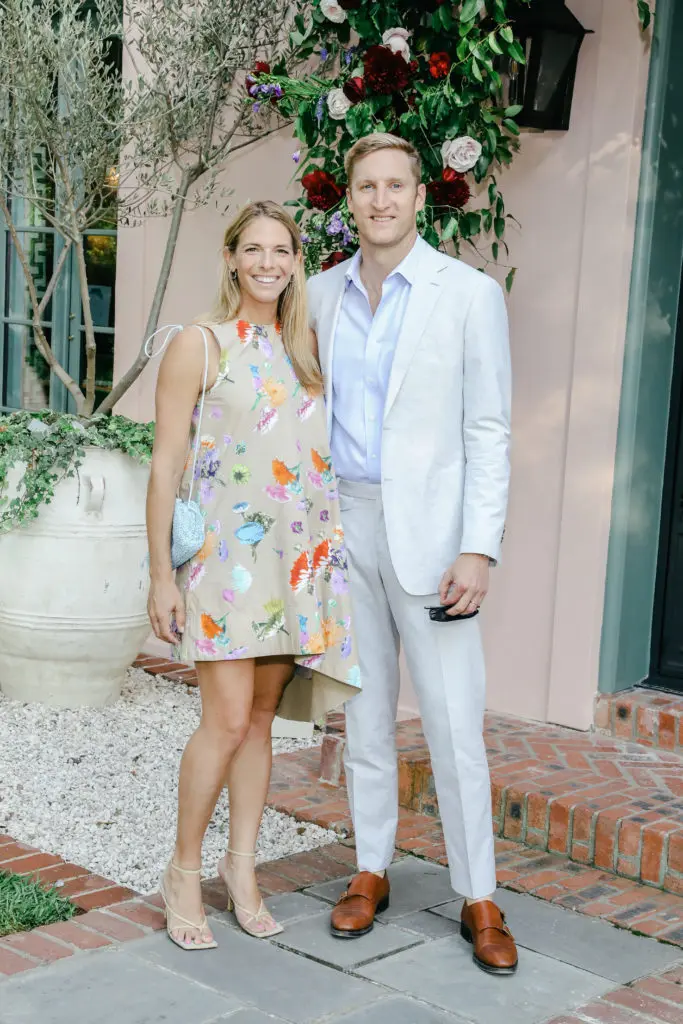 Katie & Scott Arnoldy at the Children's Memorial Hermann al fresco dinner (Photo by Priscilla Dickson)