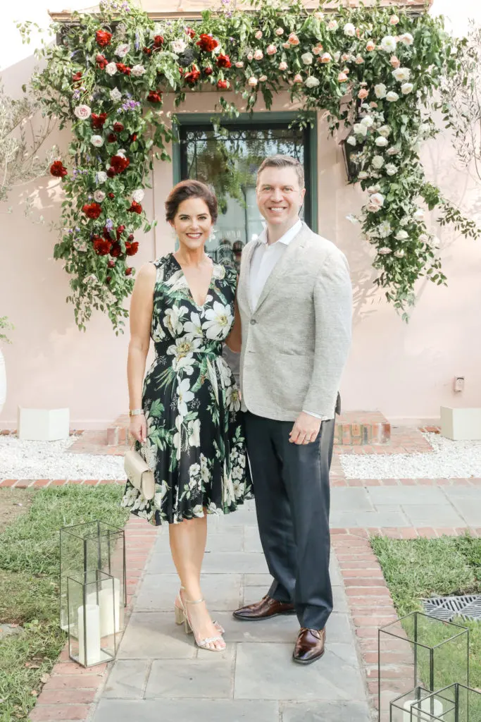 Ann & Jonathan Ayre at the Children's Memorial Hermann al fresco dinner event (Photo by Priscilla Dickson)