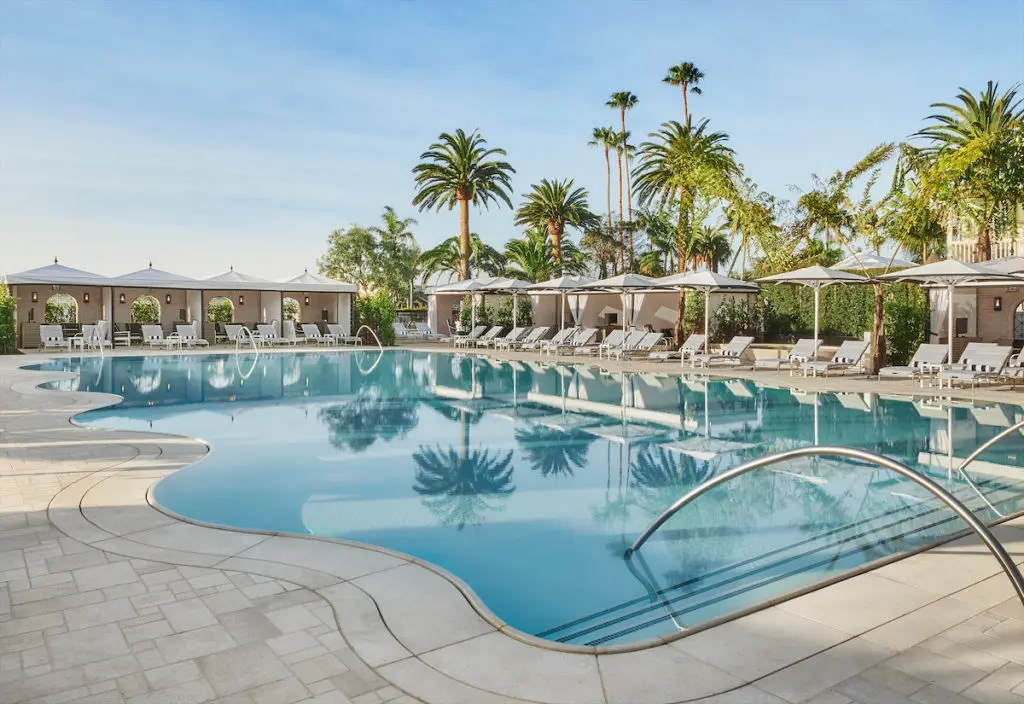 Cabana pool at Rosewood Miramar Beach.