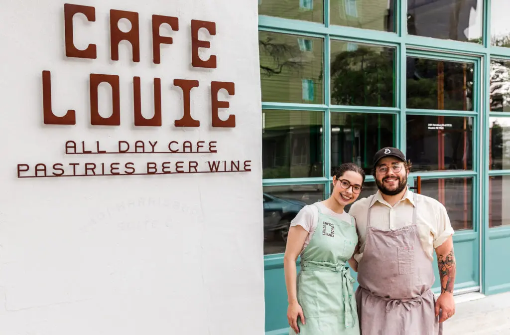 Cafe Louie's founders and chefs, siblings, Angelo Emiliani and Lucianna “Louie” Emiliani, have spent a lifetime preparing to have their own restaurant. (Photo by Becca Wright)