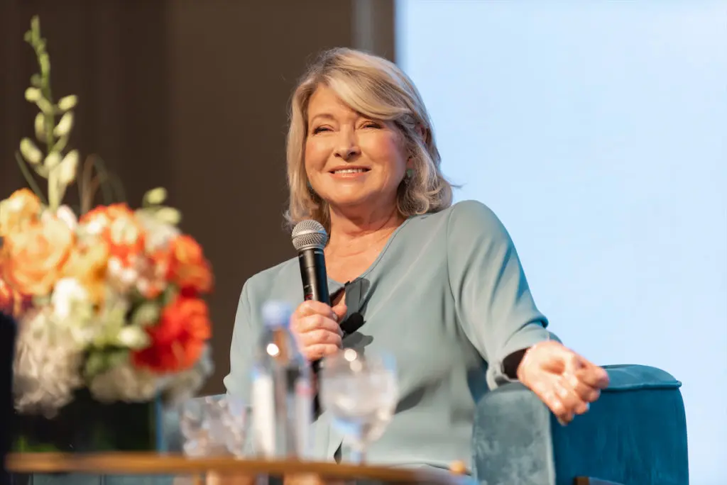 Centennial Milestones Luncheon Featured Speaker Martha Stewart. (Photo by Celeste Cass)